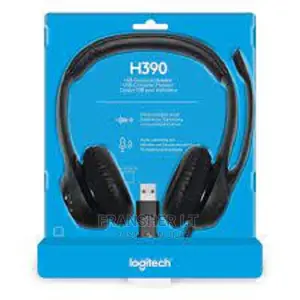 Photo - Logitech H390 USB Headset With Noise-Cancelling Mic