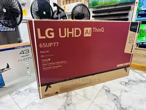 LG UHD Up77 Series 65”Glossy Tv