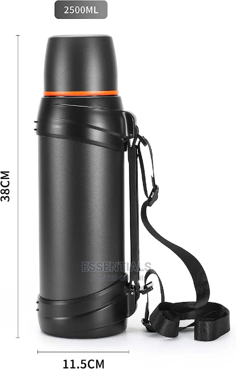 Insulated Water Jug Classic Vacuum Bottle With Plastic Cup
