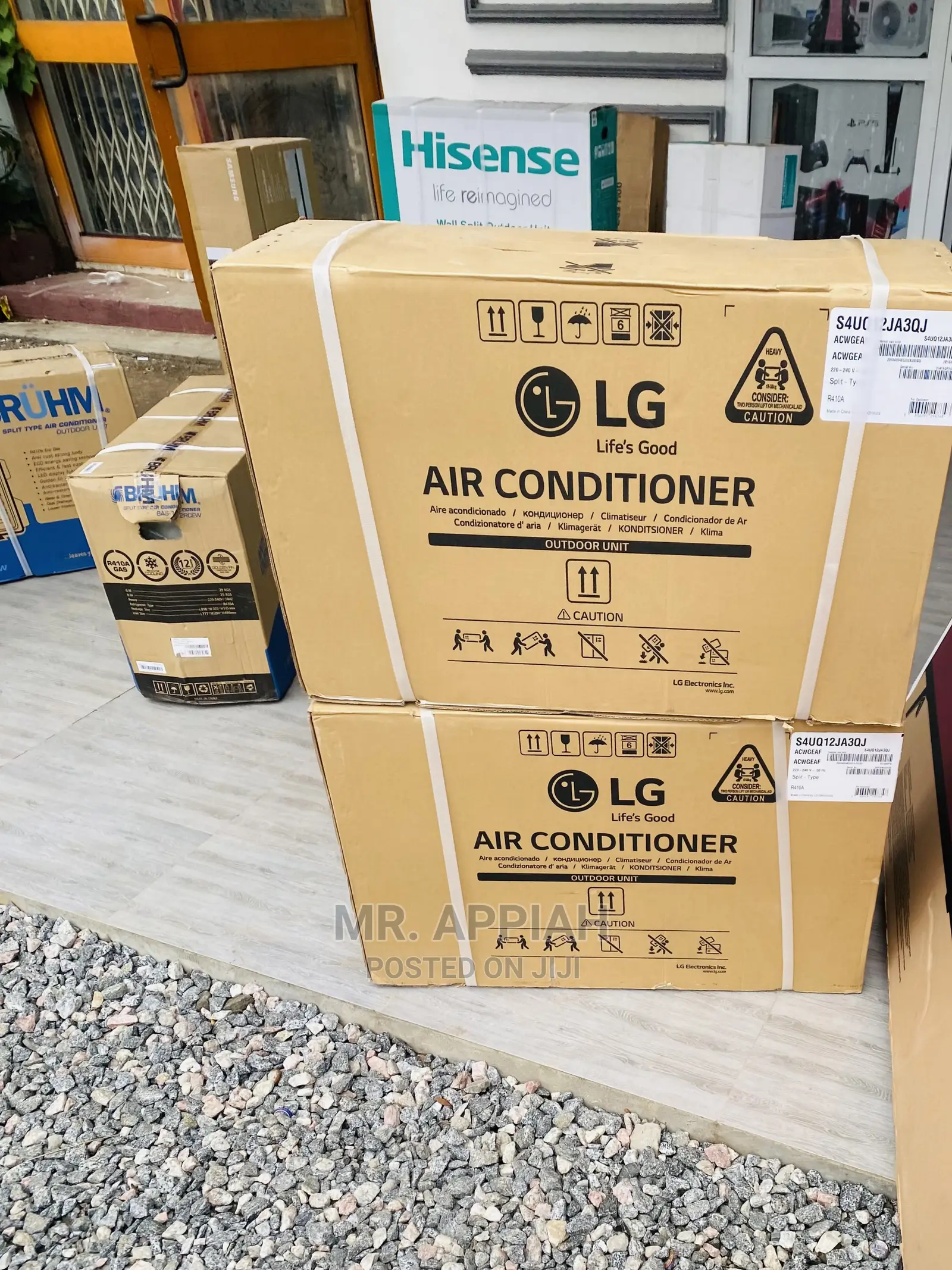 Anti Rust LG 1.5hp Air Conditioner(Dualcool Inverter),