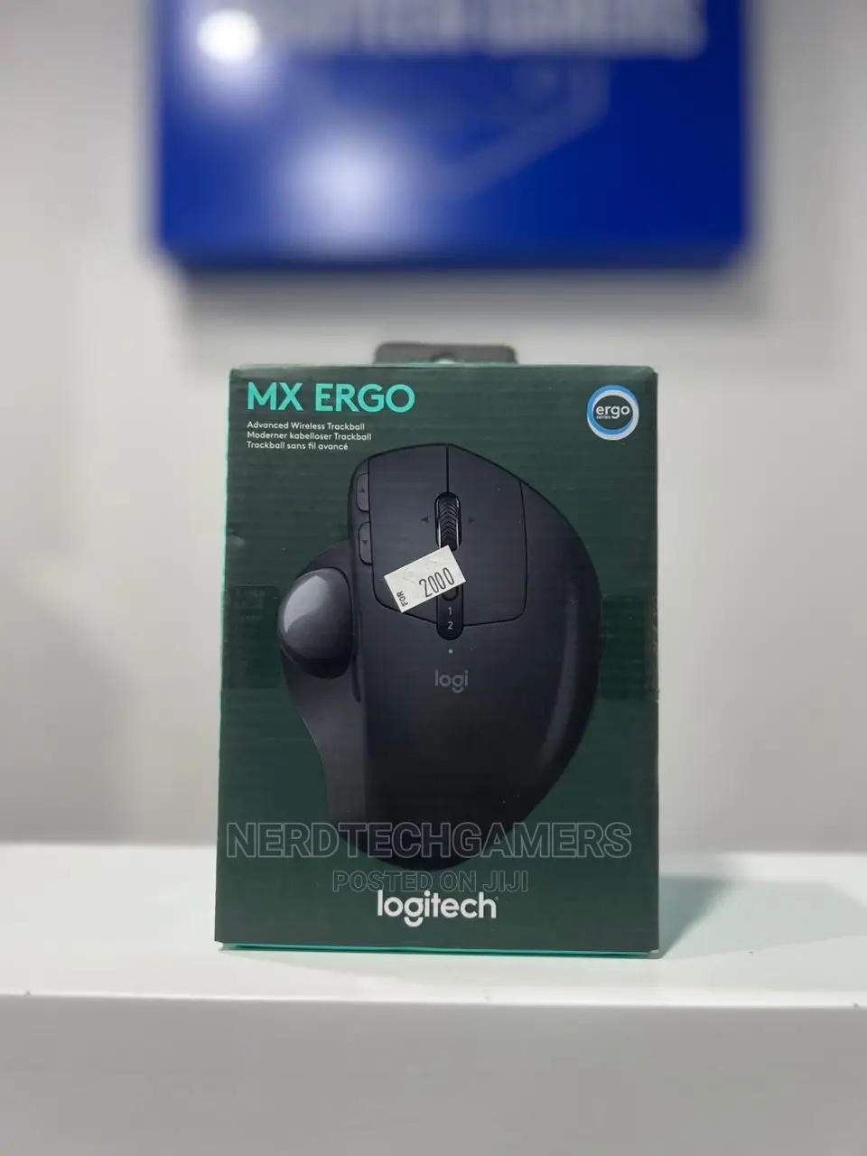 Logitech MX Ergo Plus Advanced Wireless Trackball for PC