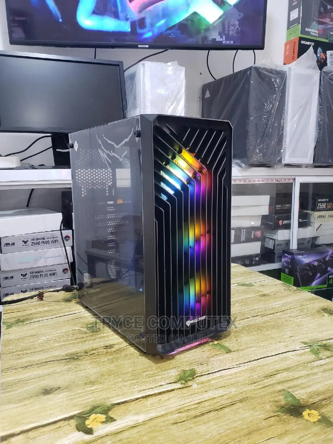 New Desktop Computer MSI Model 16GB Intel Core I7 SSD 500GB