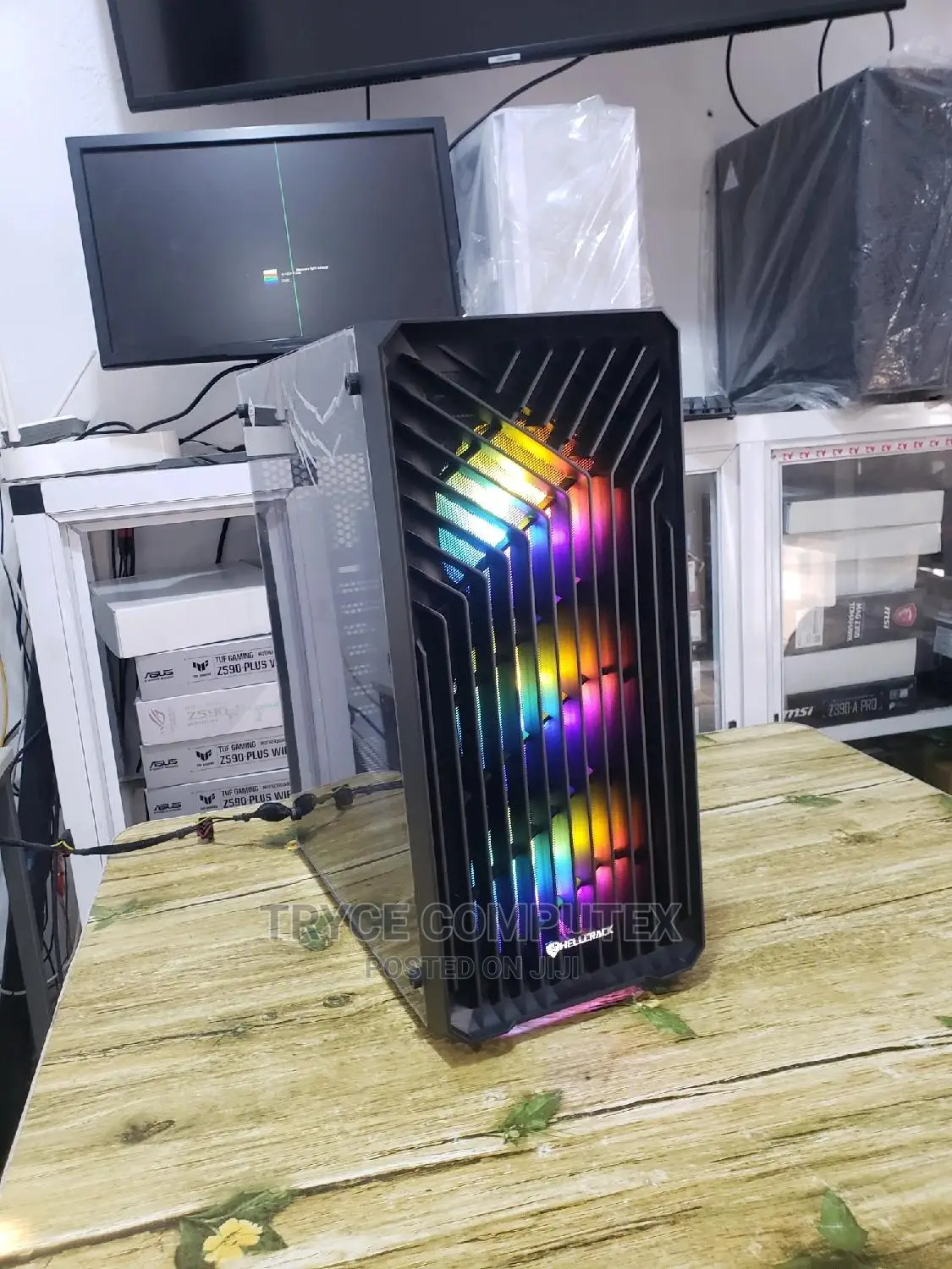 New Desktop Computer MSI Model 16GB Intel Core I7 SSD 500GB