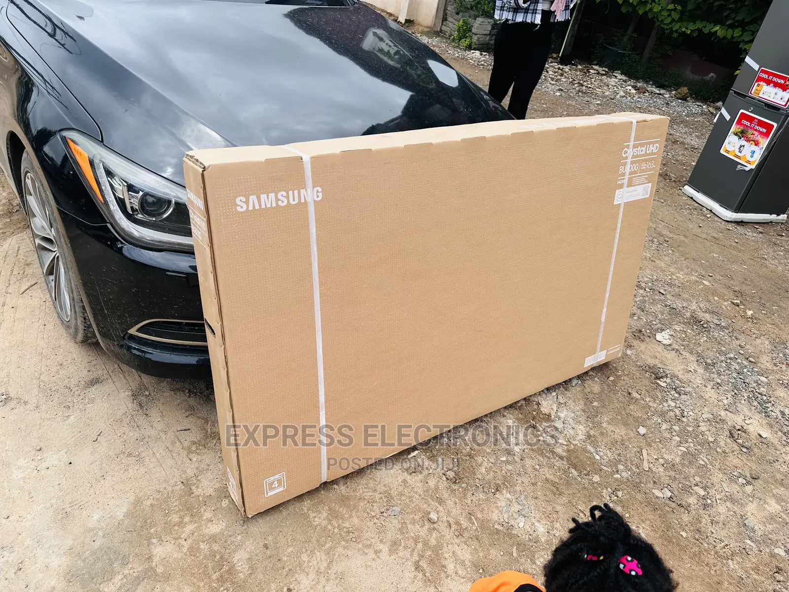 High Quality Brightness  UHD Smart Samsung 75”Bu81000