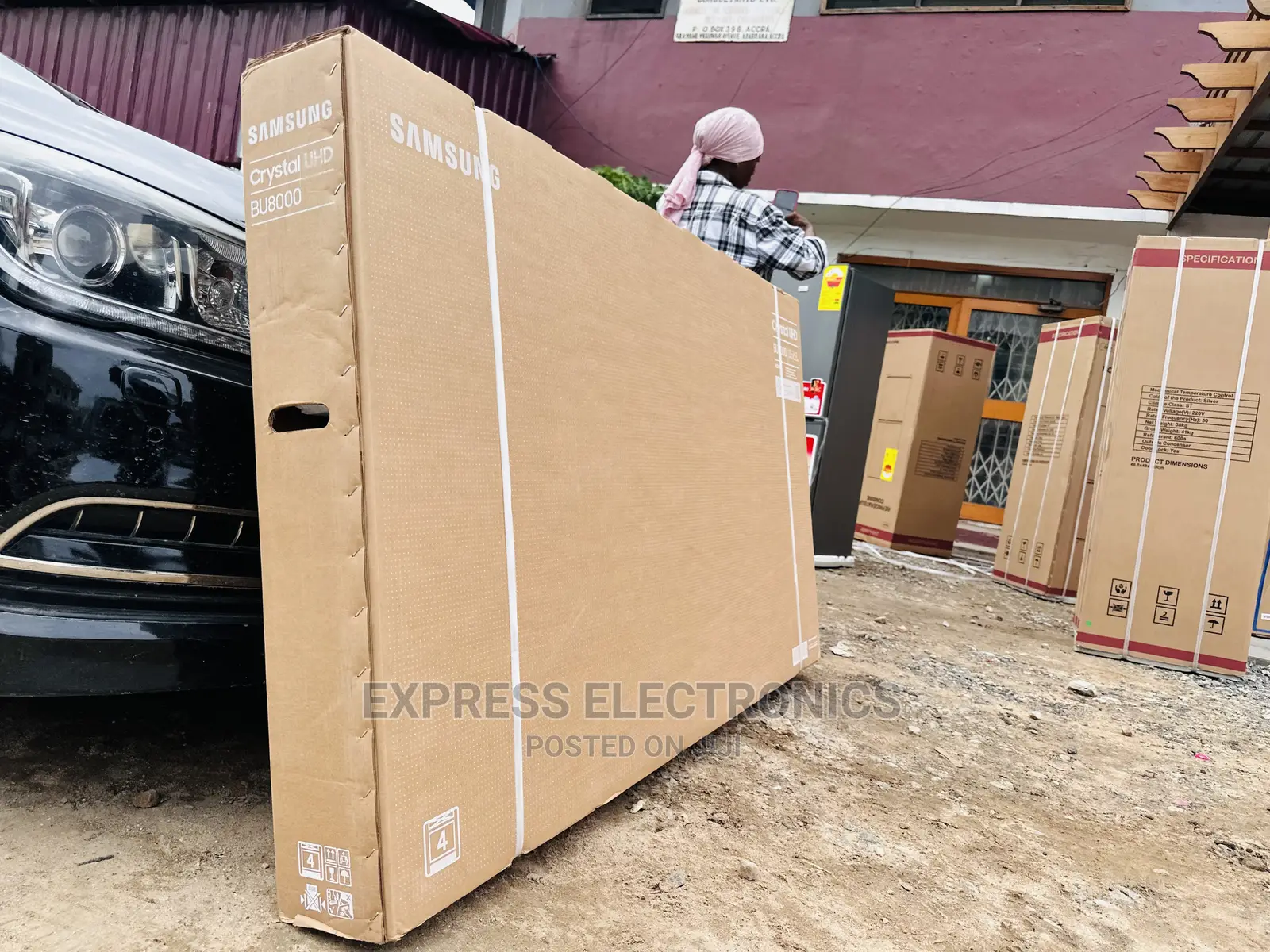 Fabulous UHD Tv Samsung 75”Bu8100