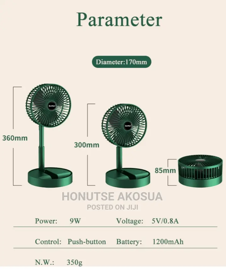 Foldable Fan