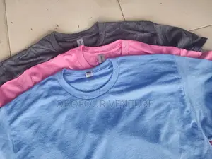 Unisex Plain T-shirts From America