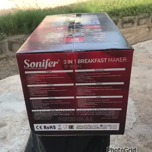 Sonifer 3 in 1 Breakfast Maker Sf-4004s