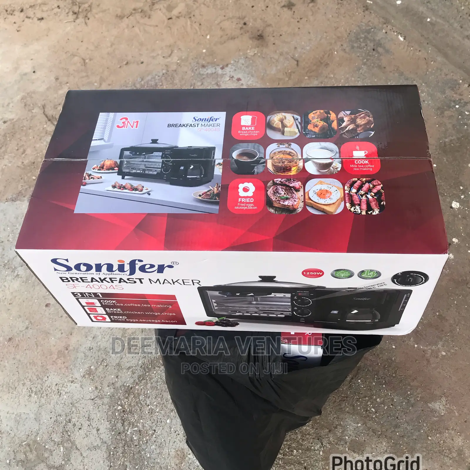 Sonifer 3 in 1 Breakfast Maker Sf-4004s