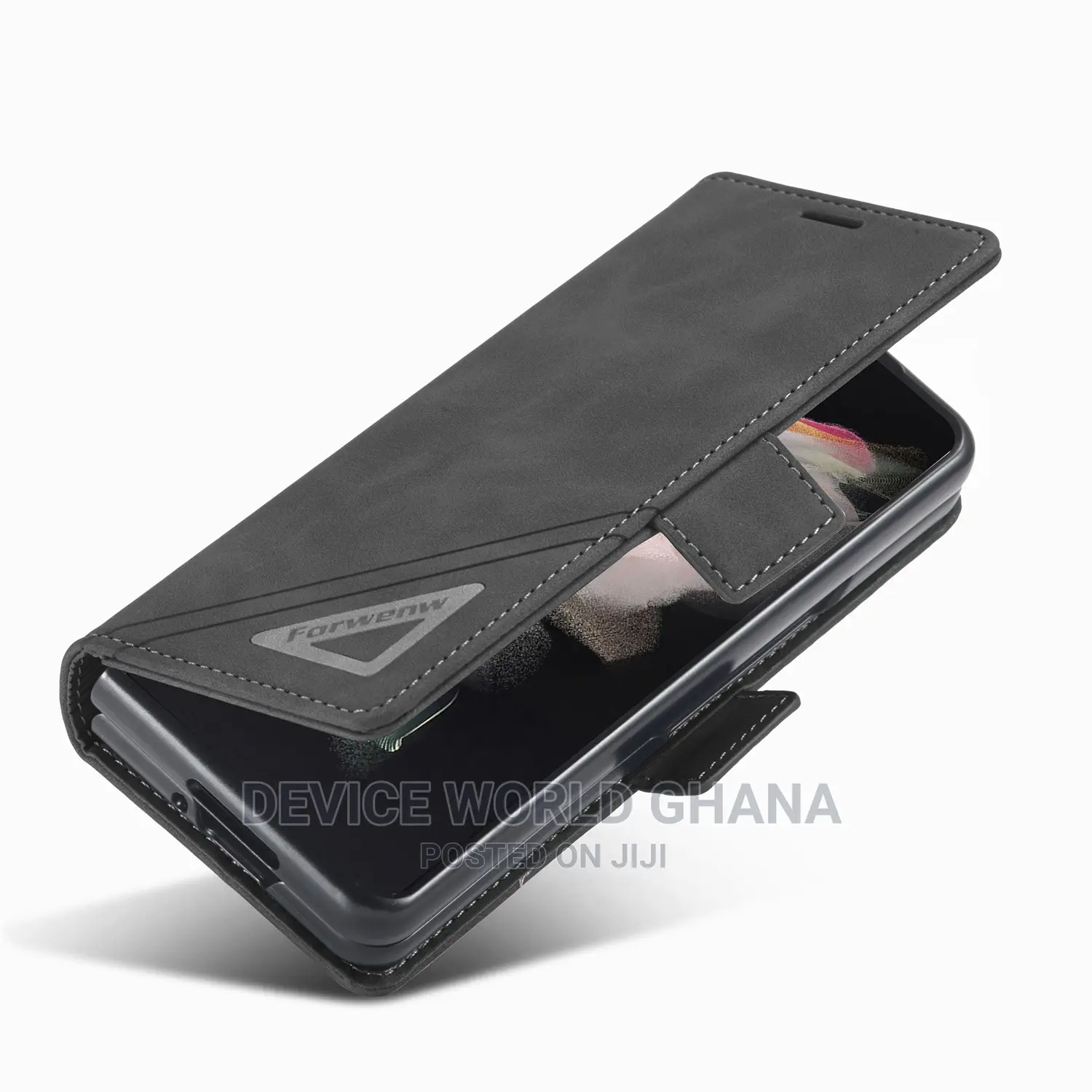 Forwenw Leather Flip Case for Samsung Z Fold 4