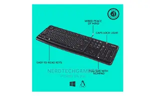 Logitech Wired Keyboard for Windows.