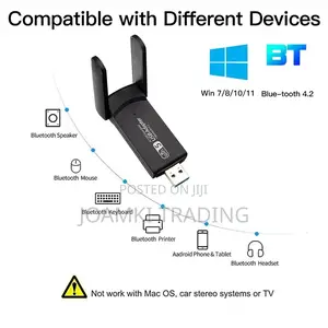 1300 MPS Usb 3.0 Wifi Adapter Bluetooth D-Band Network Card
