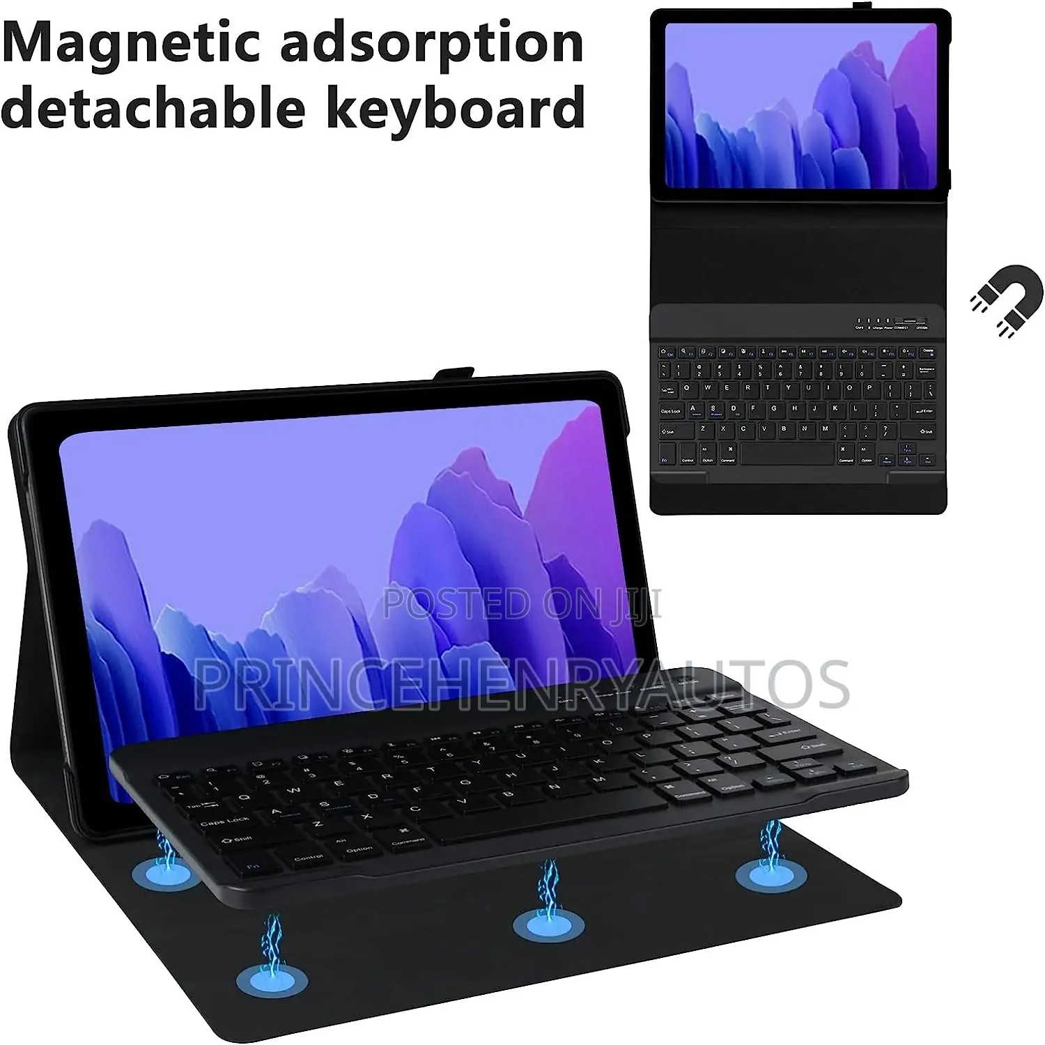 COO Galaxy Tab A7 With Backlit Detachable Keyboard Case