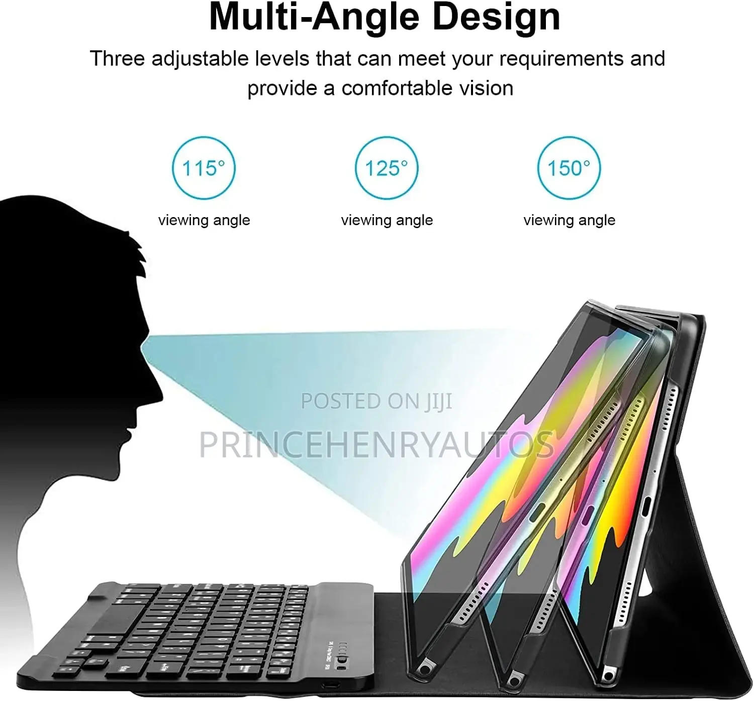 COO Galaxy Tab A7 With Backlit Detachable Keyboard Case