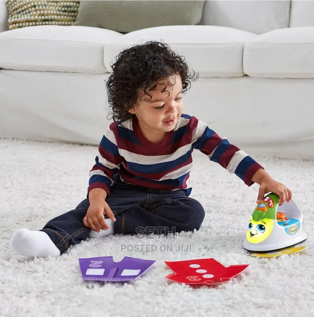 Children Kids Iron Leapfrog Ironing Time Learning Set