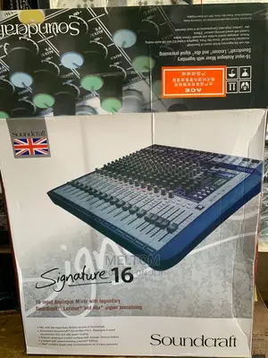 16channels Soundcraft Mixer (Signature 16)