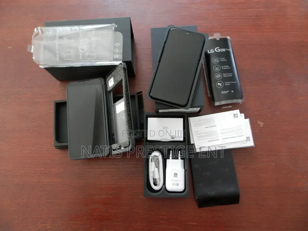 New LG G8X Thinq 128 GB Black