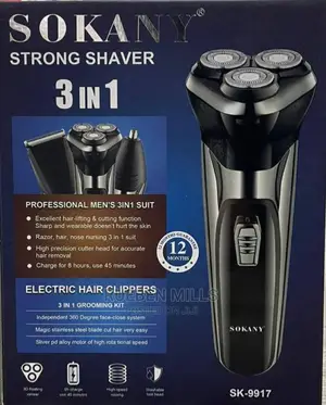 Sokany 3 in 1 Beard Trimmer Barbering Machine
