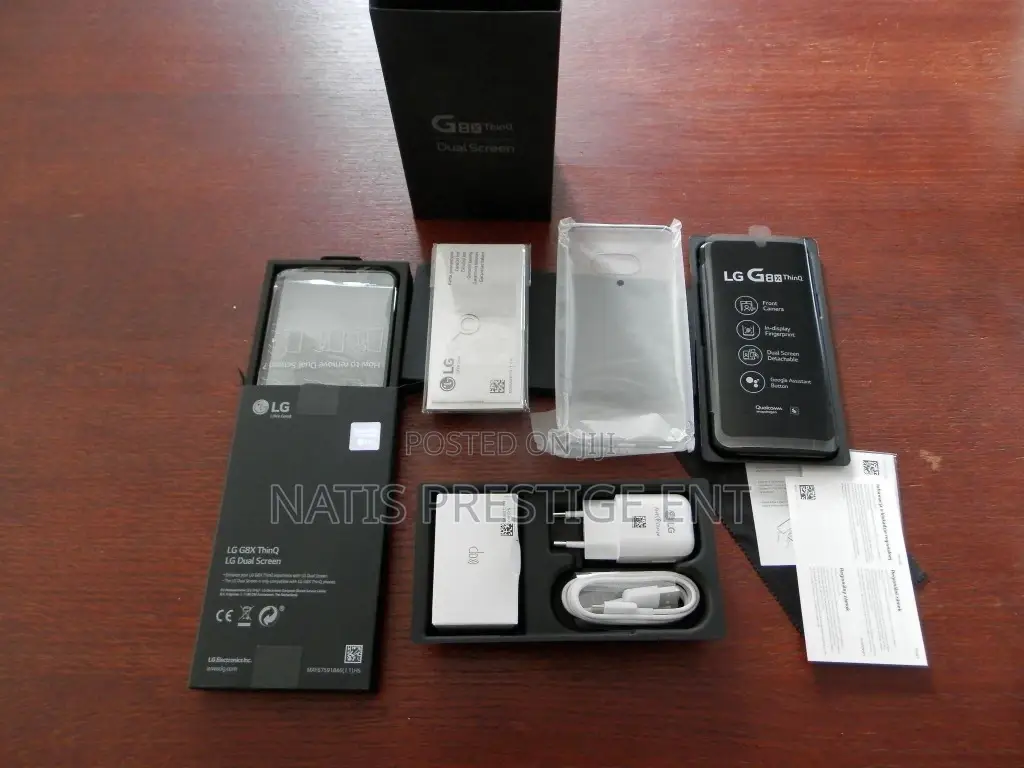 New LG G8X Thinq 128 GB Black