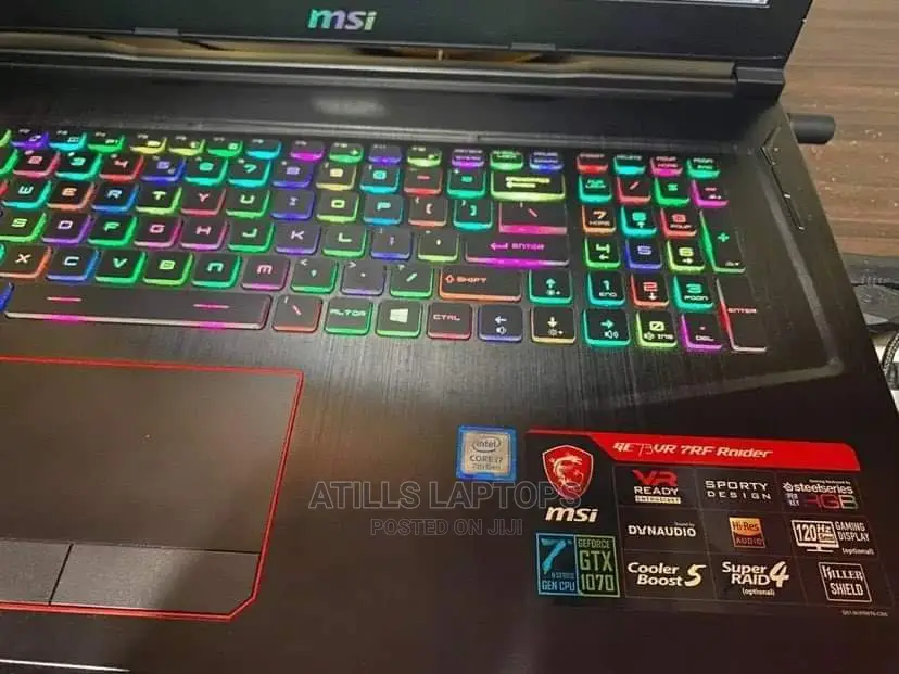 Laptop MSI GE73VR 7RF Raider 16GB Intel Core I7 SSHD+SSD 2T