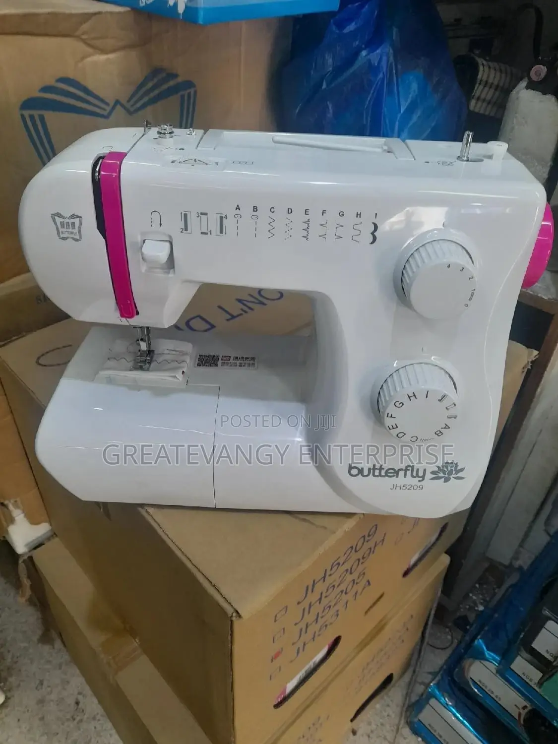 Brandnew 09 Stitches Butterfly Electric Sewing Machine