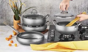 Photo - Granite Cookware Set / 4 Piece Granite Sauce Pan
