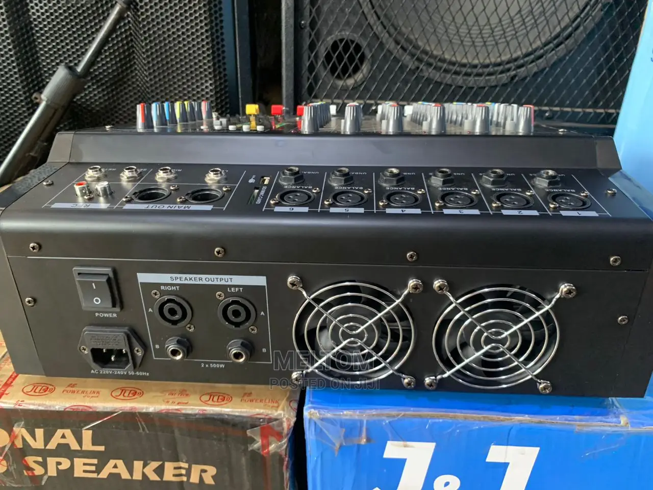 Yamaha 6channels Powered Amplifier Mixer