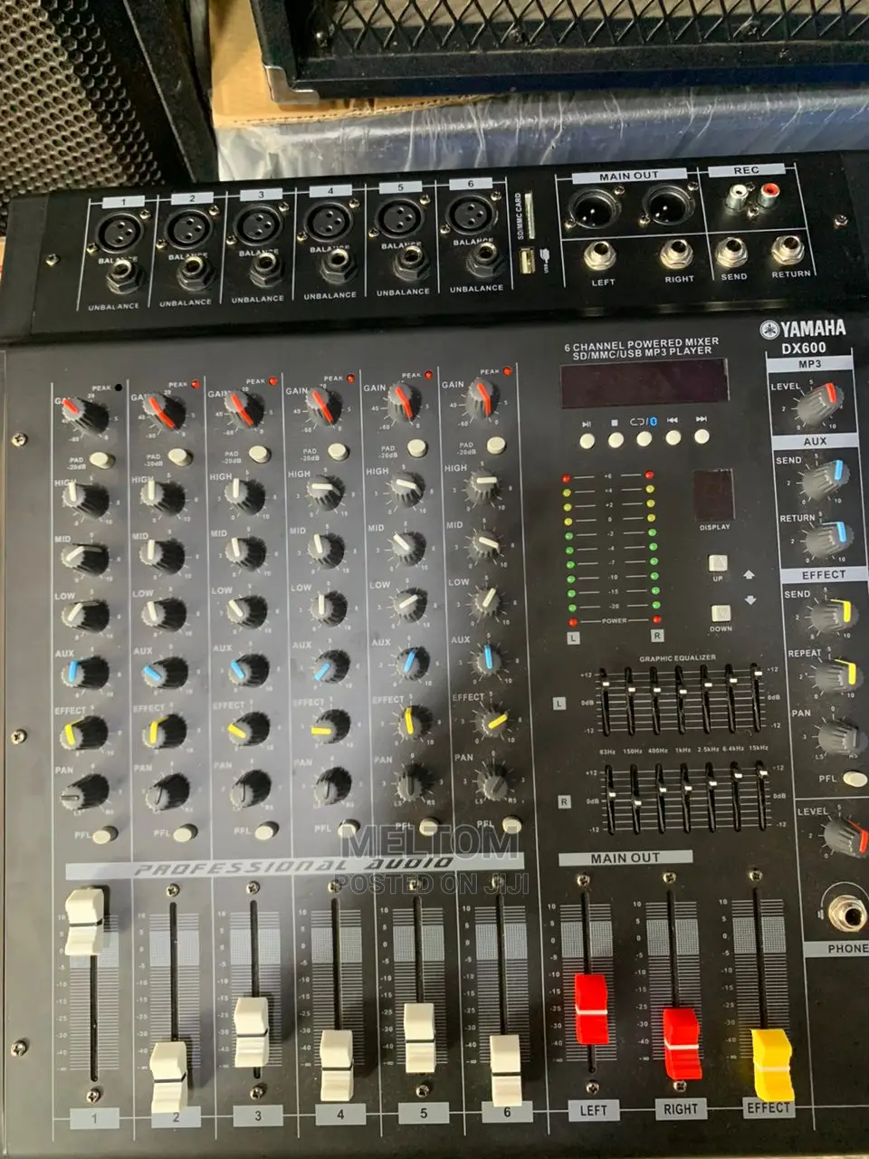 Yamaha 6channels Powered Amplifier Mixer