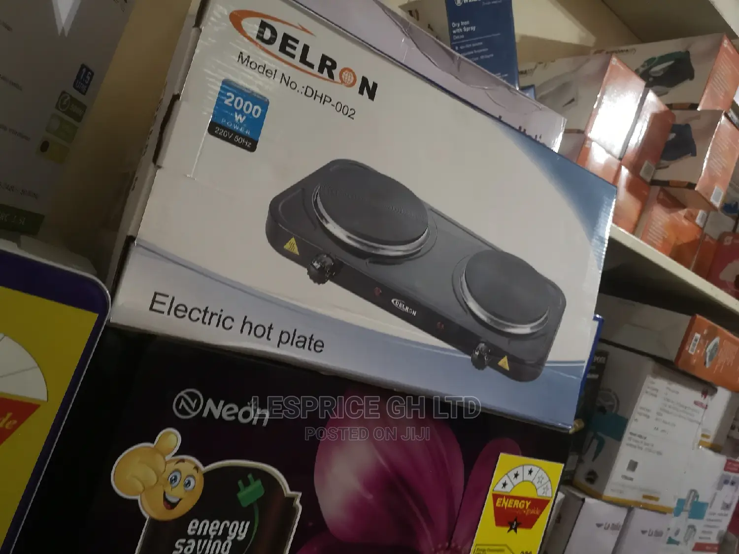 Delron DHP- 2 Burner Hot Plate – 2000W