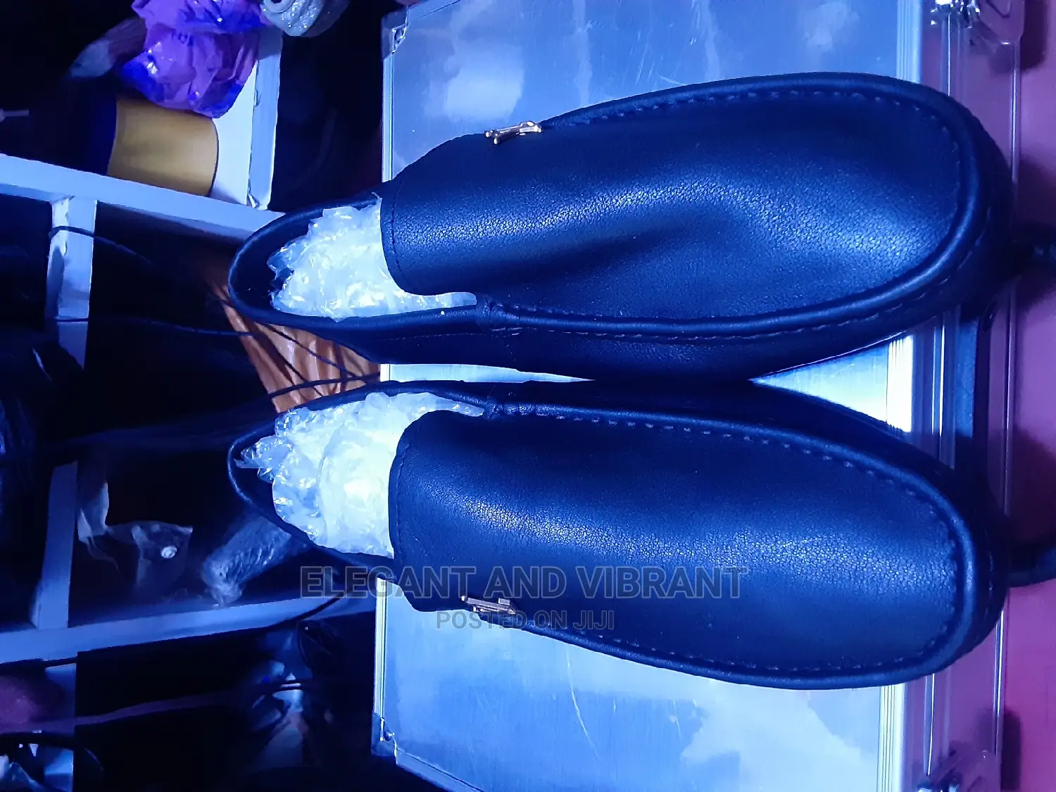 Brand New Channel Loafers Mens Shoes