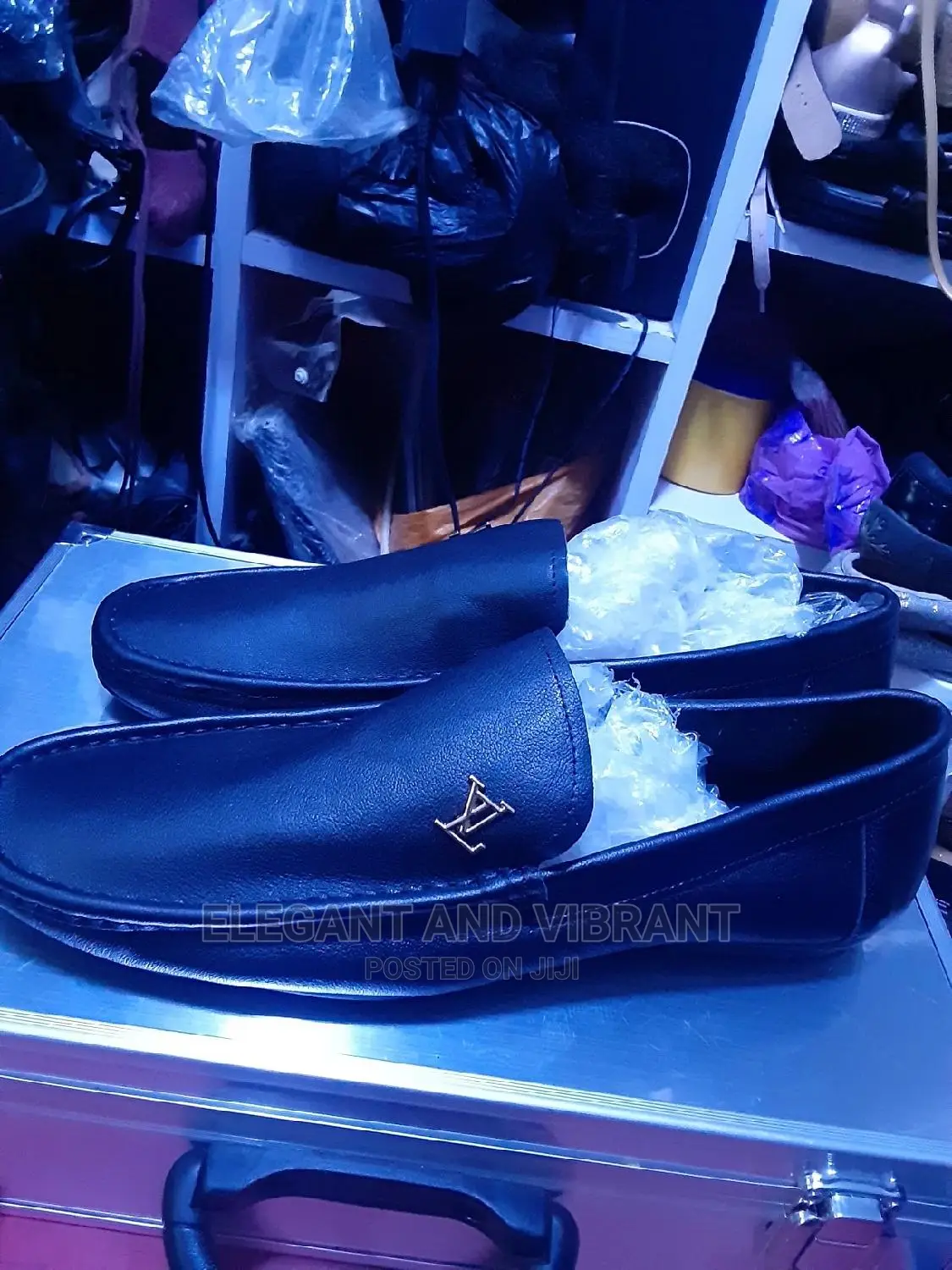 Brand New Channel Loafers Mens Shoes