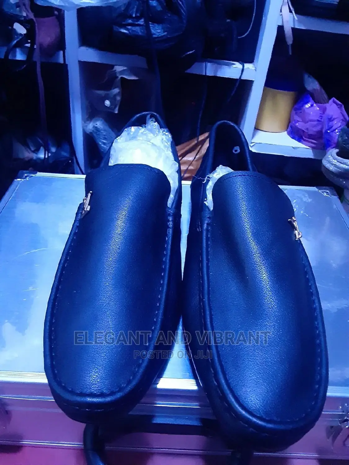 Brand New Channel Loafers Mens Shoes