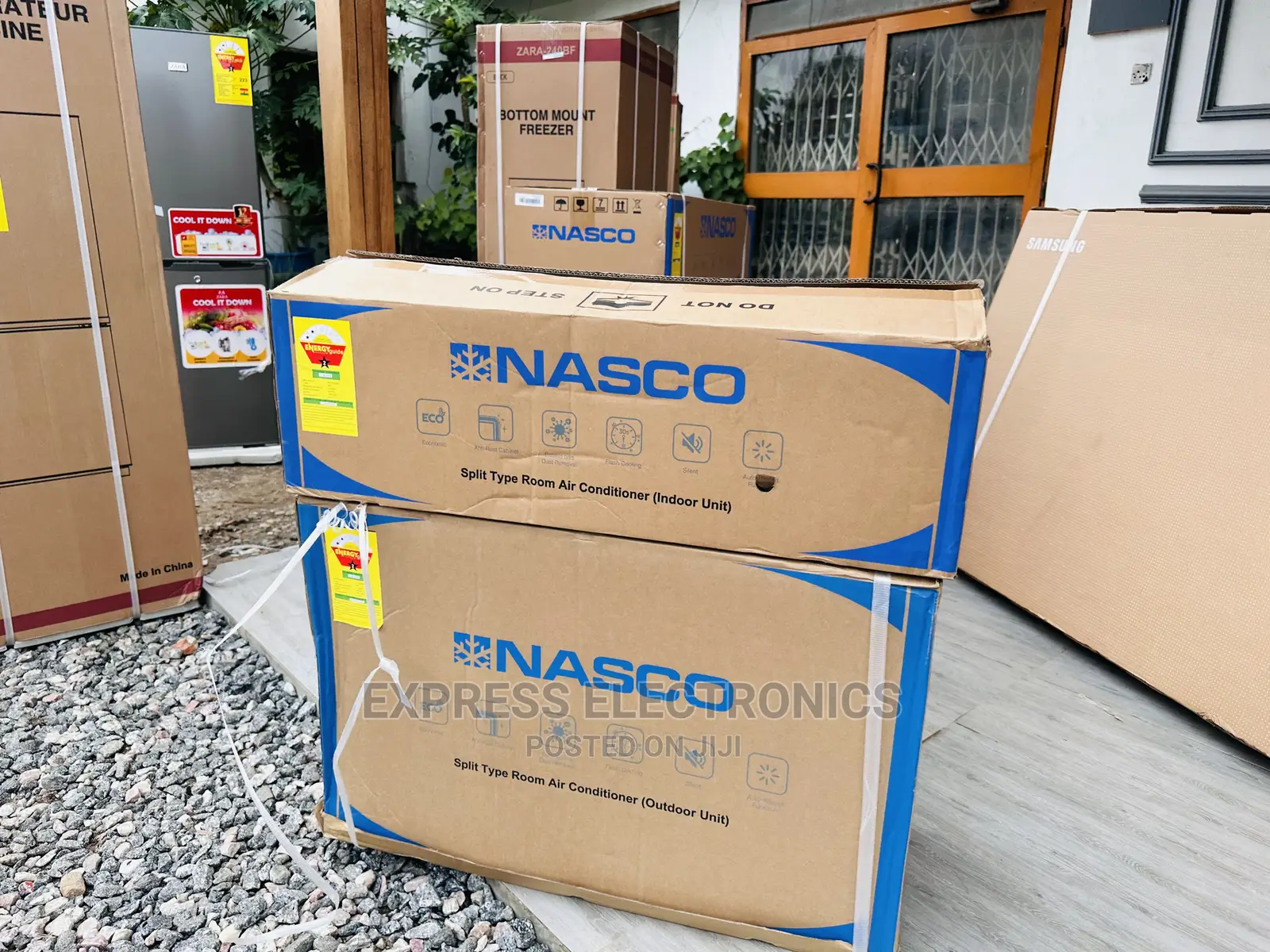 10gig Home of Electronics 2.5hp AC Split R410 Gas Nasco