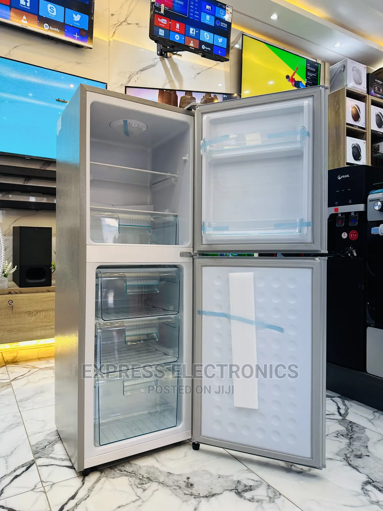 Cute  Bottom Freezer Nasco Nasf2-18fl Double Door Fridge