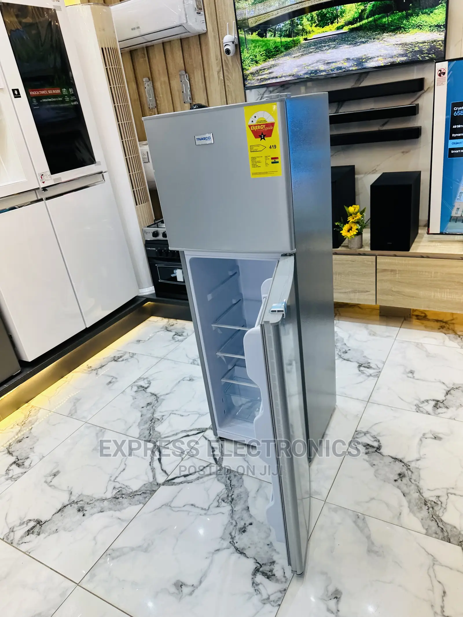 Fabulous Nasco Fridge Nasf2-16fl Double Door Top Freezer