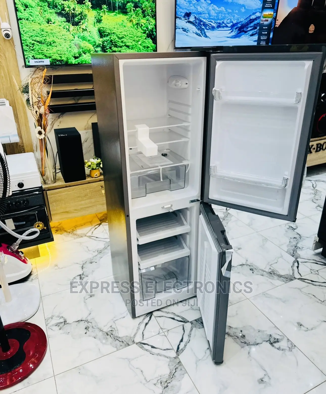 Neatly Sealed in Box Zara Bottom Freezer Fridge 240BF
