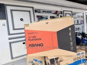 Cute  Slim Asano 43”Smart Android Tv 