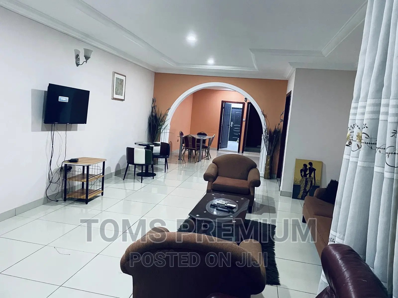 Furnished 3bdrm Apartment in Adjiriganor, East Legon for rent