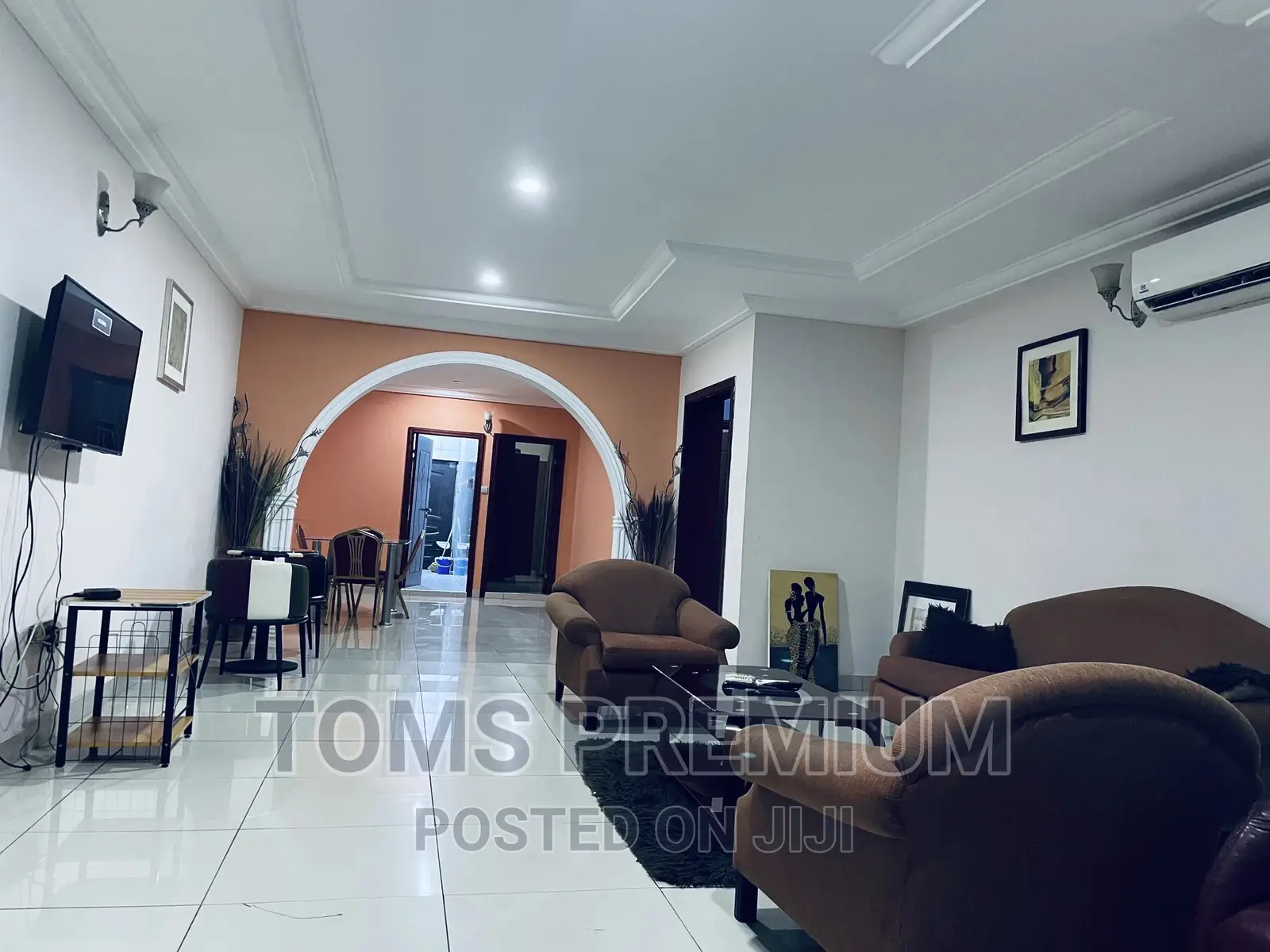 Furnished 3bdrm Apartment in Adjiriganor, East Legon for rent