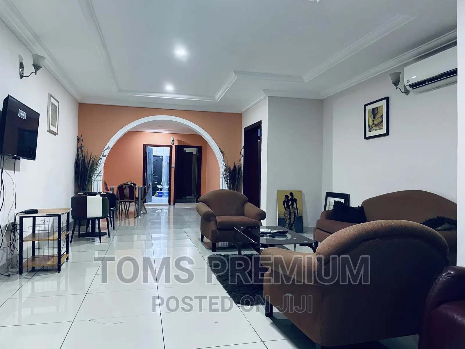 Furnished 3bdrm Apartment in Adjiriganor, East Legon for rent