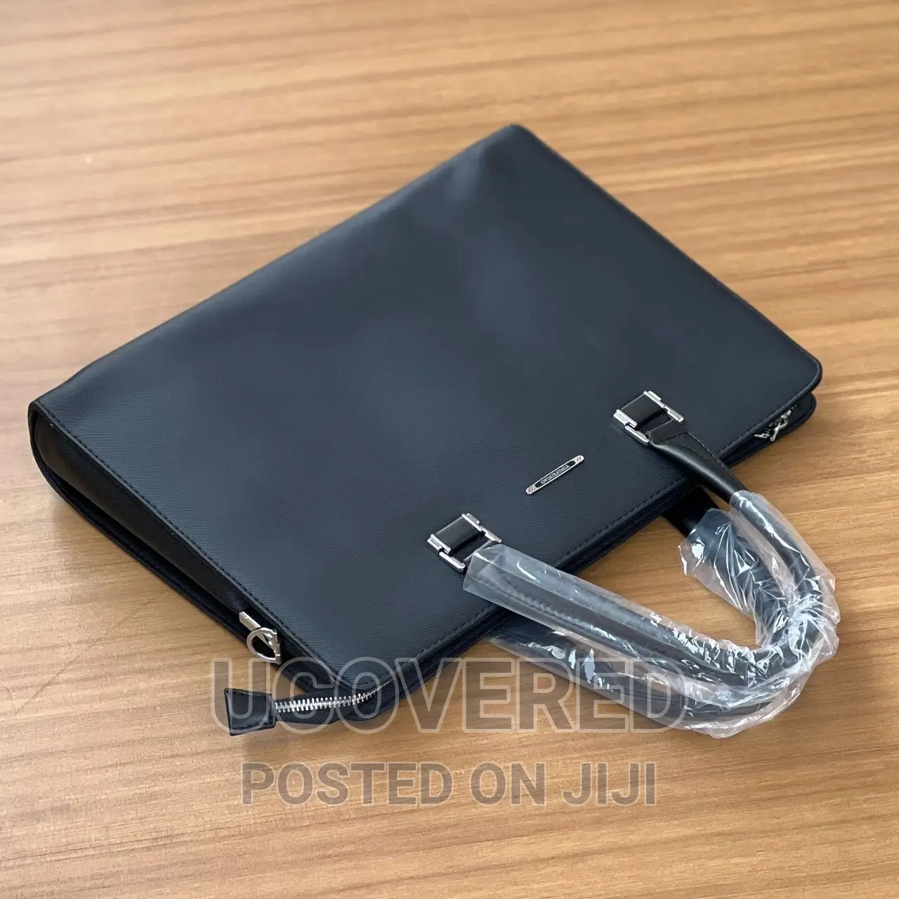 Real Leather Briefcase Laptop Bag