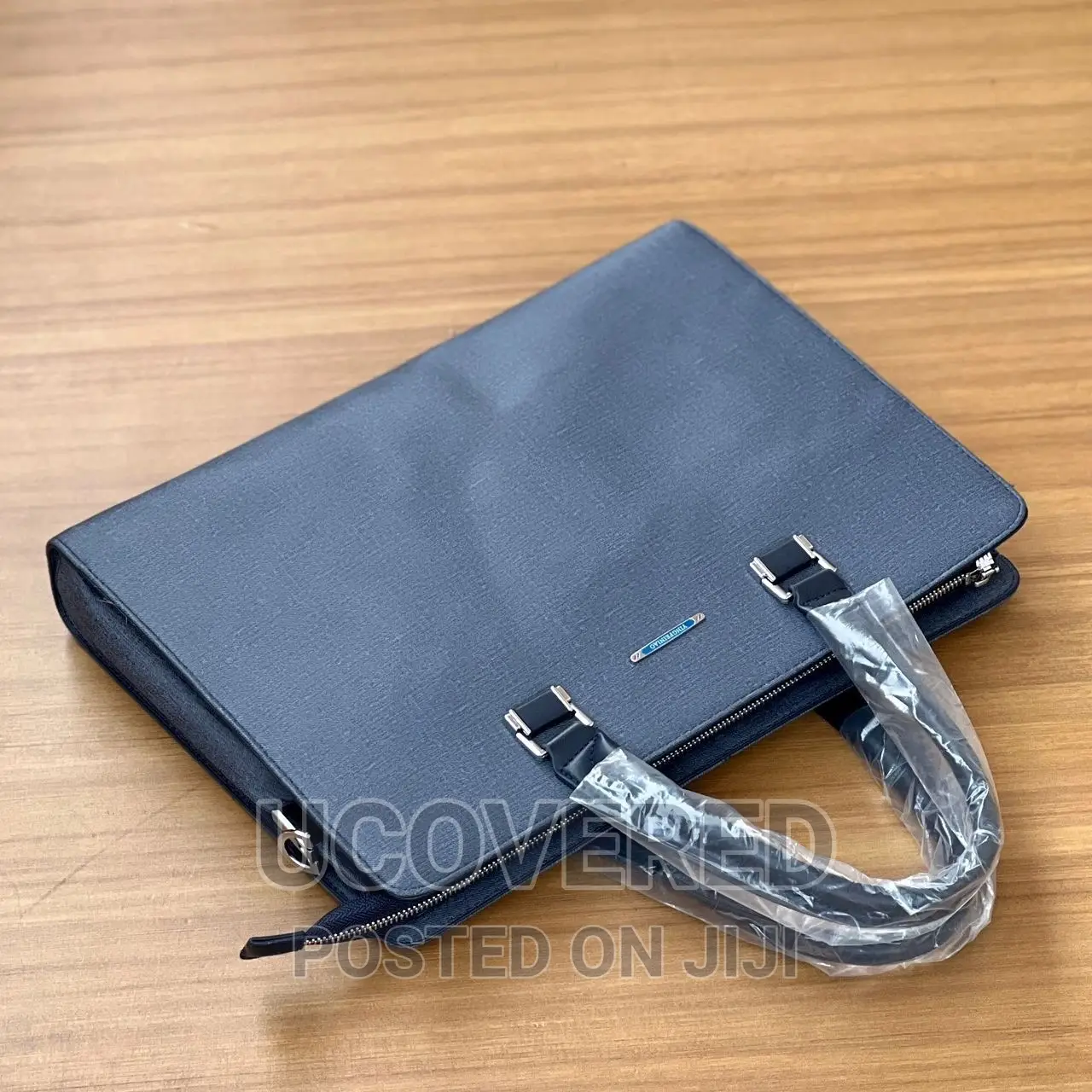 Real Leather Briefcase Laptop Bag