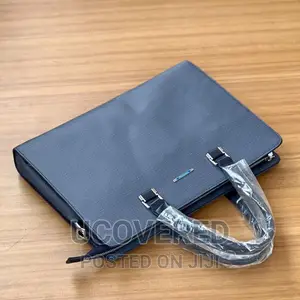 Real Leather Briefcase Laptop Bag