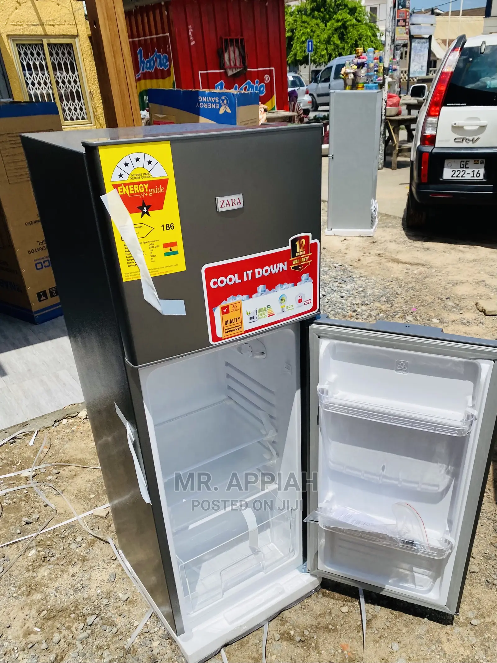 Get Discount on Zara(138ltr)20BF Double Door Fridge, 