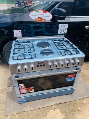 Secure Ferre 60x60cm 4-Burner Freestand Gas Cooker With Oven