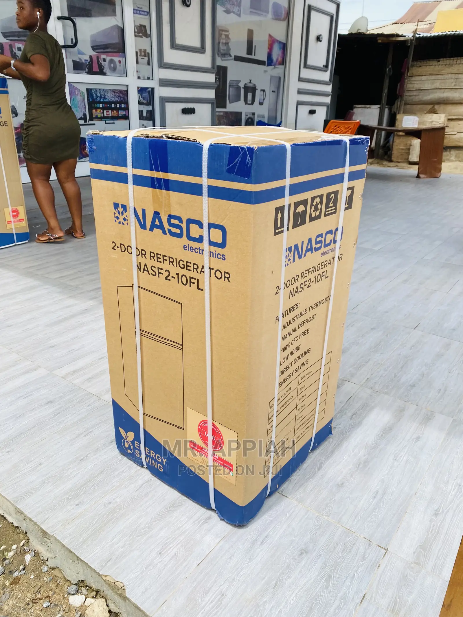 Anti Rust Nasco 2 Door Refrigerator Nasf2-10 on Sale,.