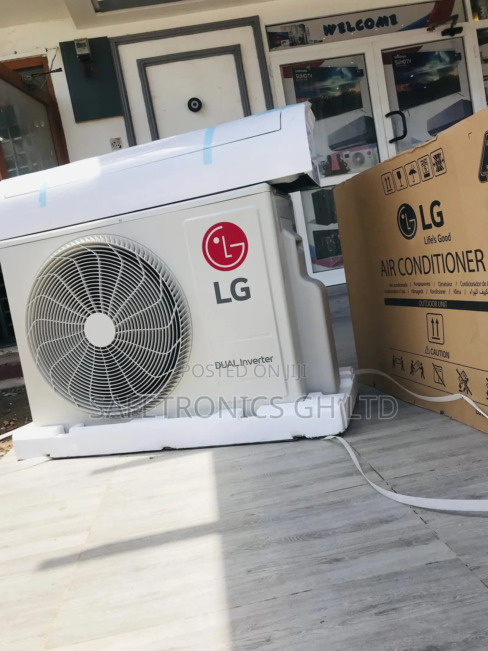 Original LG Airconditioner Split R410 Gas 1.5hp Inverter 