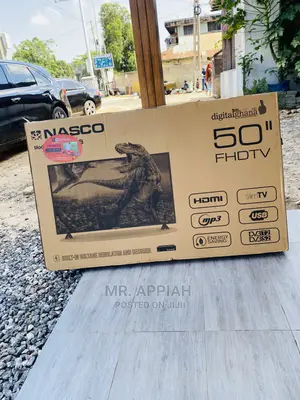 Get a Great  Discount on Nasco 50” Satelite FHD LED Tv .