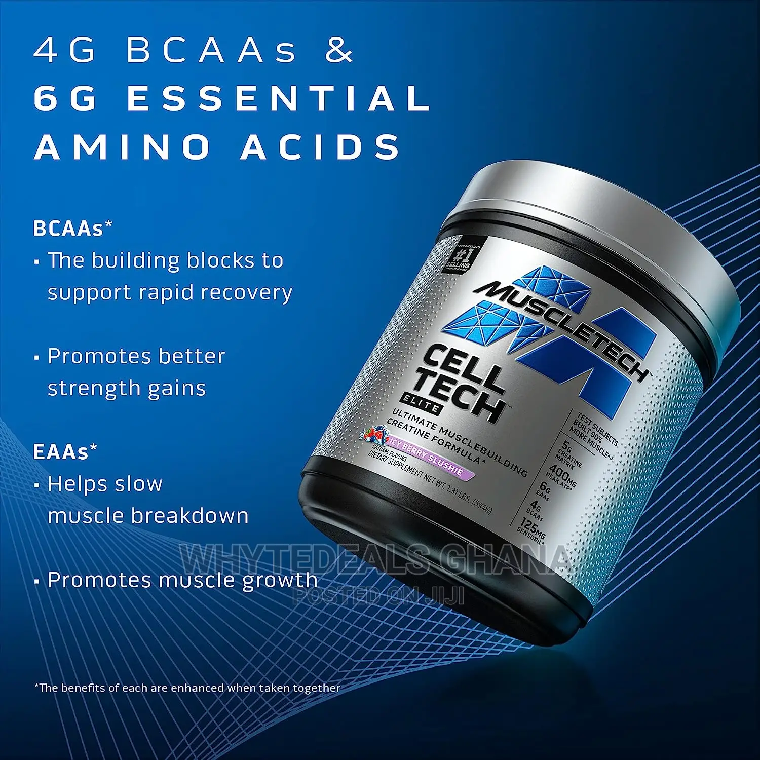 Muscletech Cell-Tech Elite Creatine Muscle Builder Powder