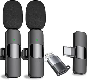 Wireless Double Microphone for iPhones and Android Phones